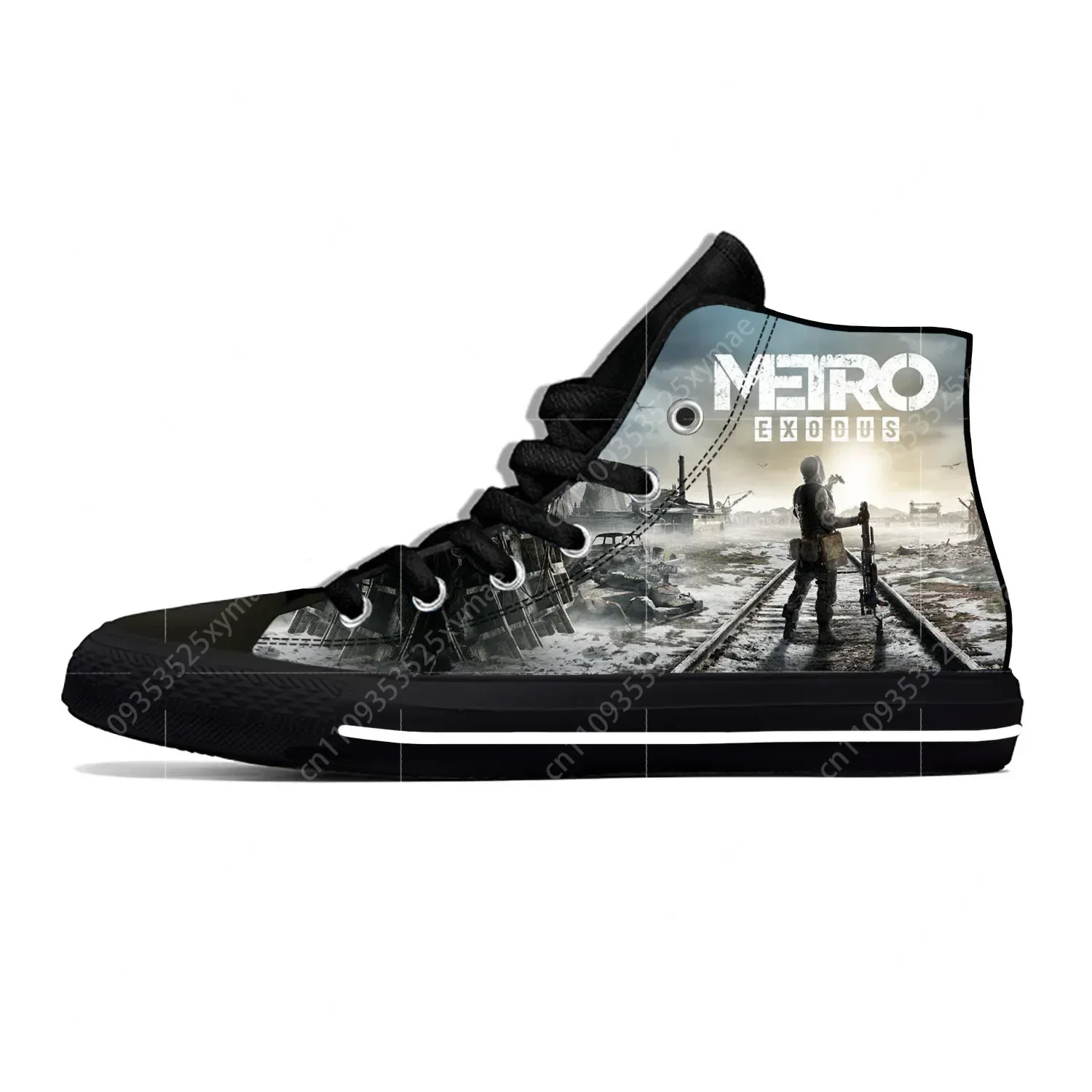 Men Shoes Metro - 게임 메트로 엑소더스 3D 프린트 하이