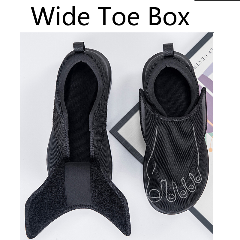 Men'S Shoes Diabetic - 빅사이즈 남성 와이드 핏 정형외과 당뇨병