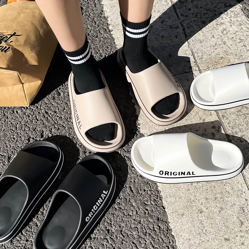 Men'S Shoes To Women'S - 남성용 두꺼운 밑창 실내 욕실 미끄럼