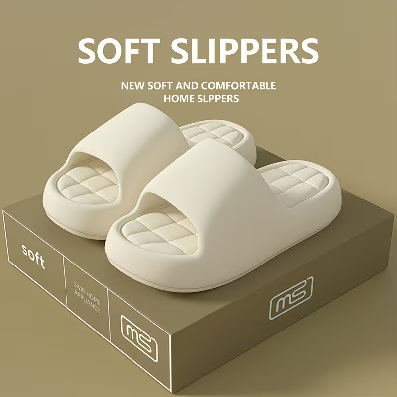 Men'S Shoes To Women'S - 패션 여성 슬리퍼 실내용 두꺼운 부드러운
