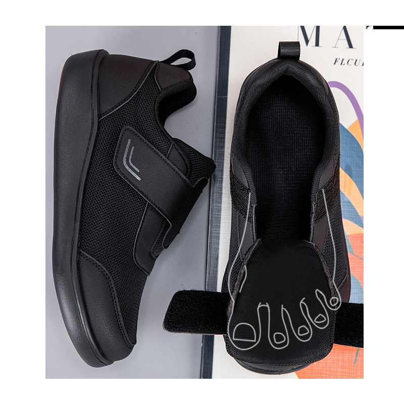 Men'S Shoes Diabetic - 노인용 오픈 슈즈, 당뇨병 환자용 조절