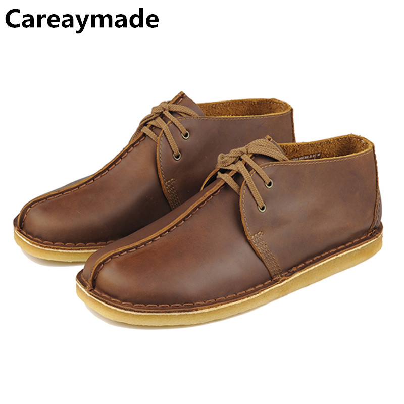 Men Shoes Under 100 - 남성용 진짜 가죽 데저트 부츠 워커화,