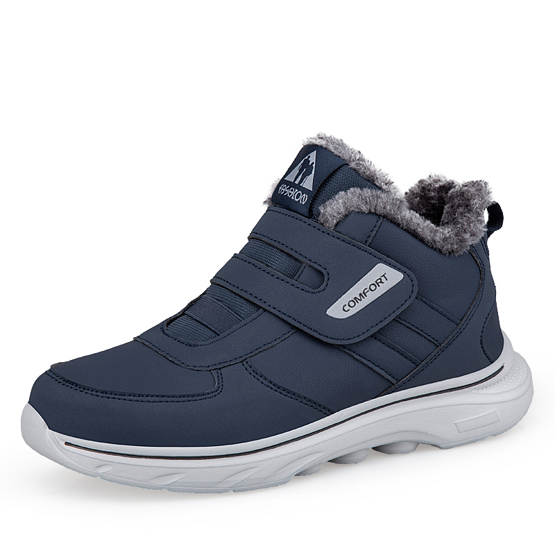 Men'S Shoes Diabetic - 겨울용 플러시 발목 교정 운동화 조절