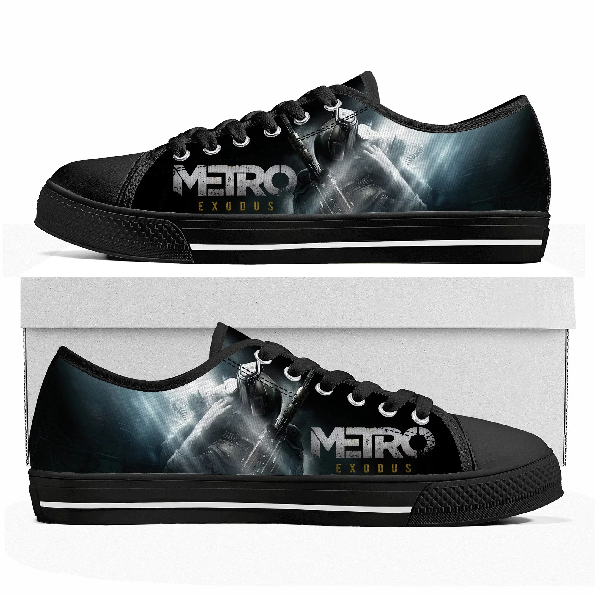 메트로 엑소더스 커스텀 로우 탑 스니커즈 핫 카툰 게임 - Men Shoes Metro 리뷰 및 가격