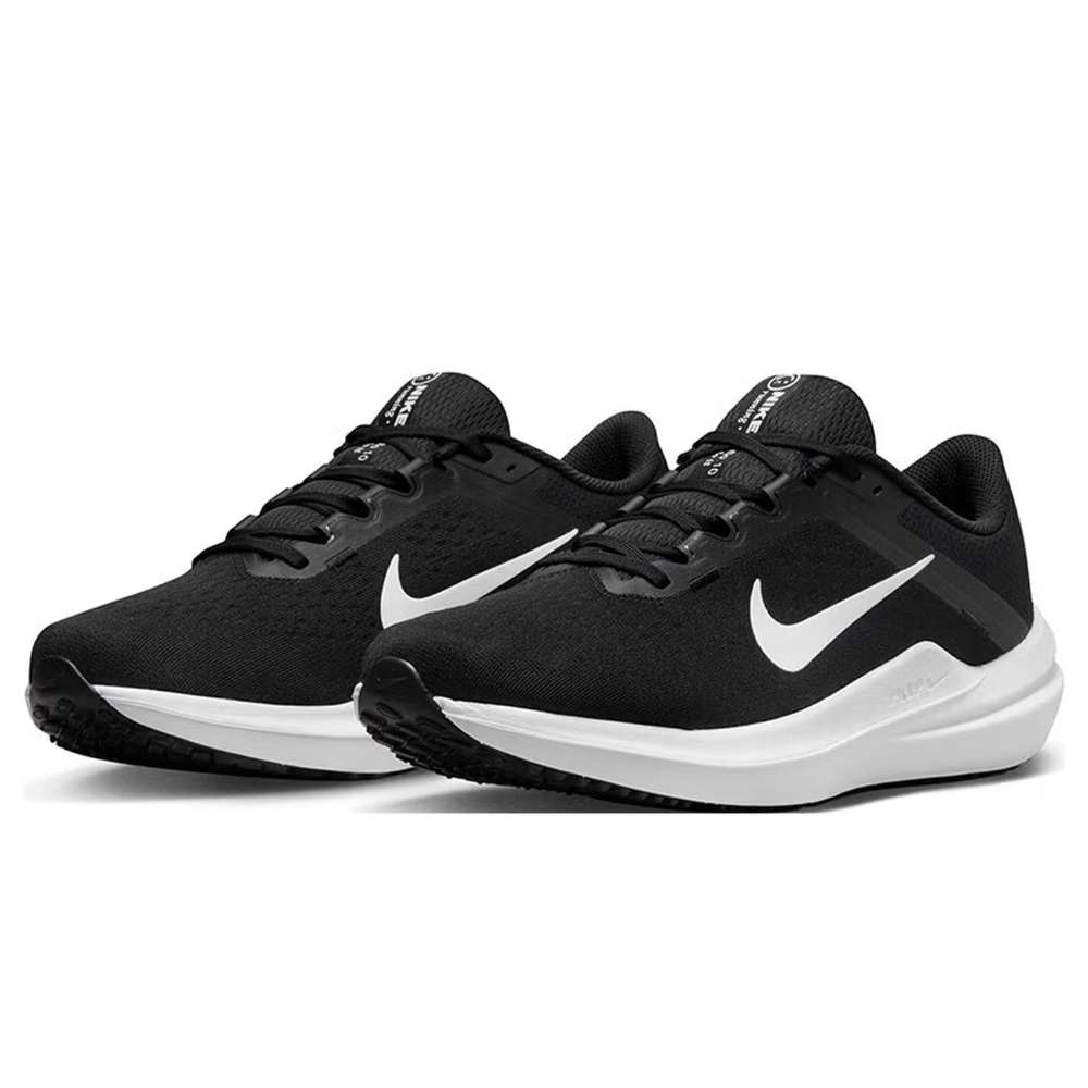 나이키 에어 윈플로 10 남성용 블랙/화이트 편안하고  - Men'S Shoes Nike Black 리뷰 및 가격