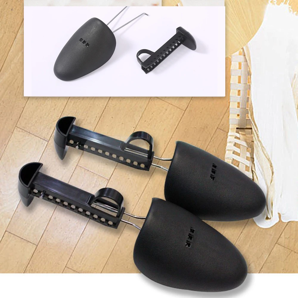 1 쌍 신발 들것 신발 나무 셰이퍼 랙 플라스틱 조절  - Men Shoes Rack 리뷰 및 가격