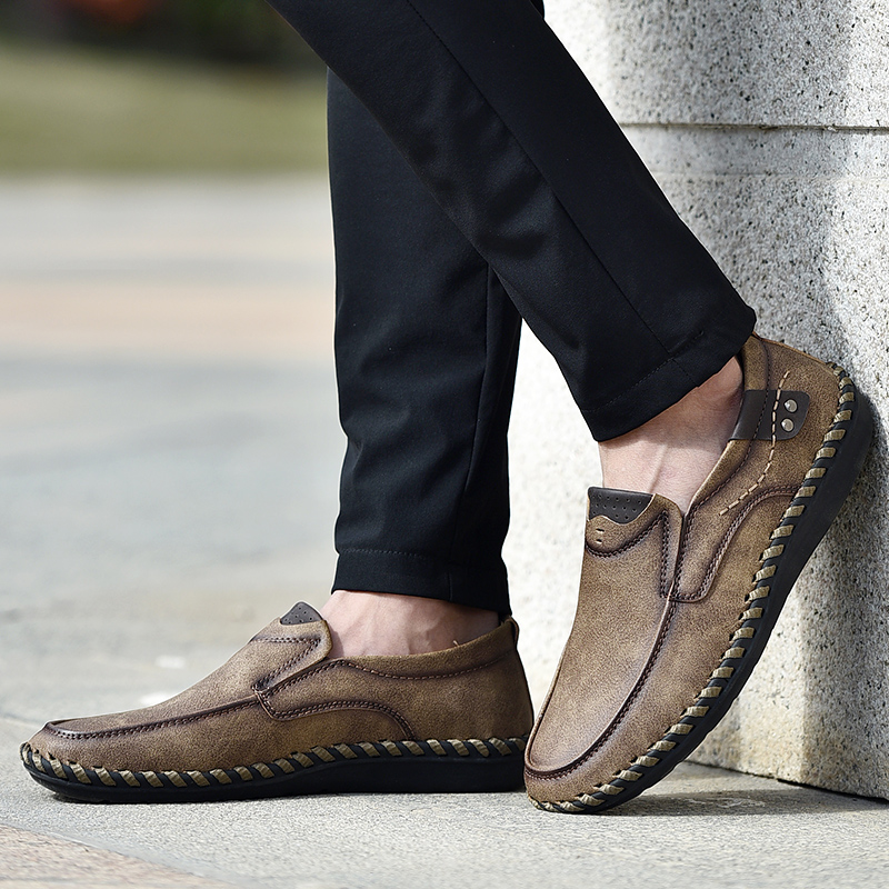 100% 소가죽 캐주얼 스니커즈 남성 스포츠화 통기성  - Men Shoes Under 100 리뷰 및 가격