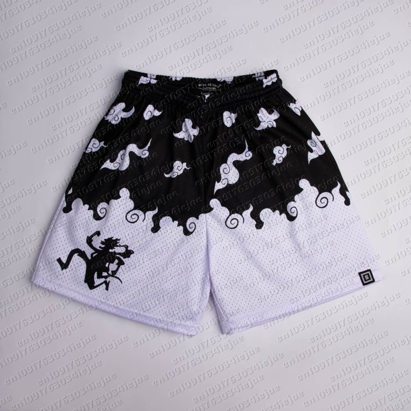 원피스 밀짚모자 해적단 웨이브 메쉬 반바지 남녀 여름  - Men Shoes Joggers 리뷰 및 가격