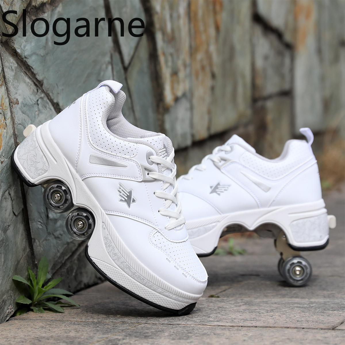 여성용 4륜 변형 롤러 스케이트 신발 남성용 캐주얼 스 - Men'S Shoes To Women'S 리뷰 및 가격