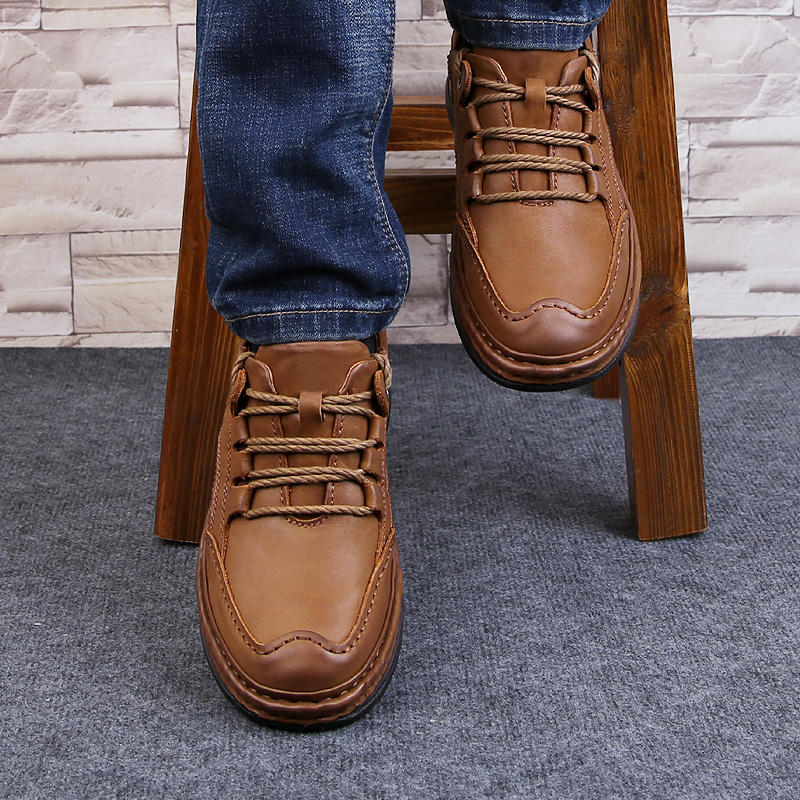 남성용 진짜 가죽 신발, 비즈니스 포멀 슈즈, 100% - Men Shoes Under 100 리뷰 및 가격