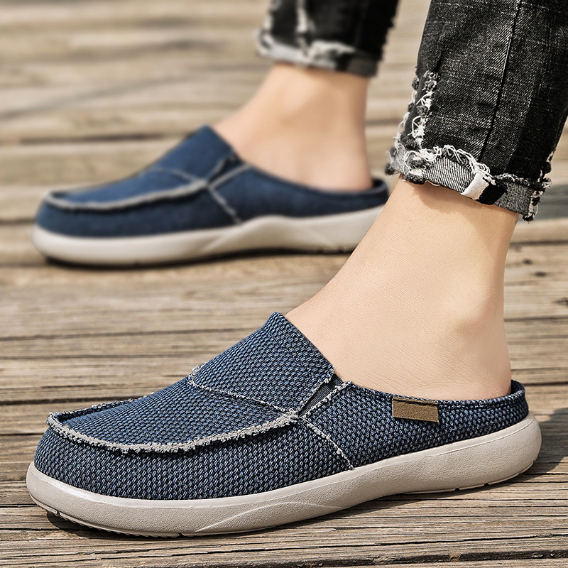데님 캔버스 남성 통기성 캐주얼 신발, 아웃도어 미끄럼 - Men Shoes Vans 리뷰 및 가격