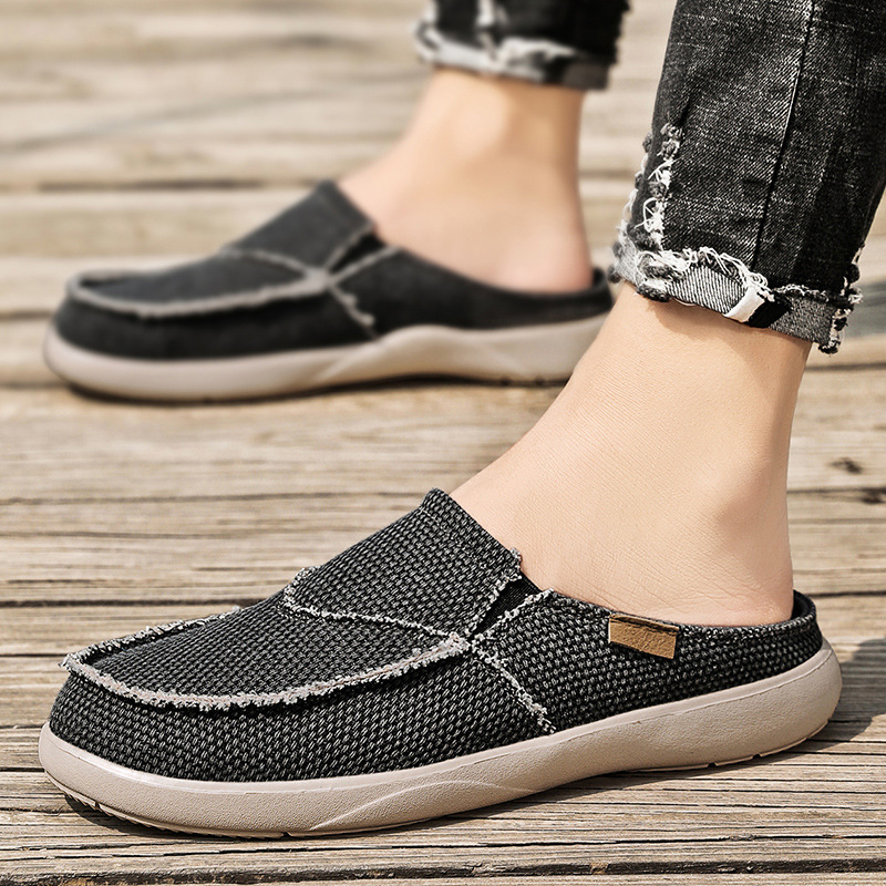 데님 캔버스 남성 통기성 캐주얼 신발, 아웃도어 미끄럼 - Men Shoes Vans 리뷰 및 가격
