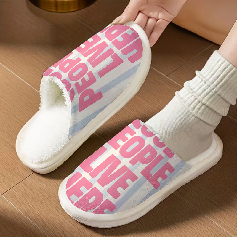 쿨한 디자인의 고급 플러시 슬리퍼 남녀 겨울용 따뜻한  - Men Shoes Quotes 리뷰 및 가격