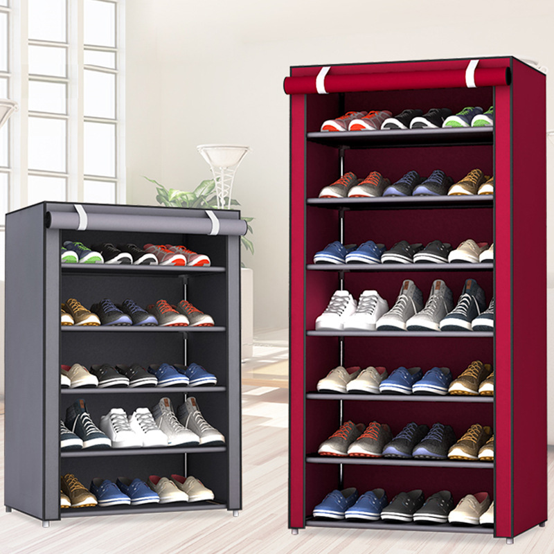 DIY 다층 간단한 조립 신발 랙 방진 보관 신발 캐비 - Men Shoes Rack 리뷰 및 가격