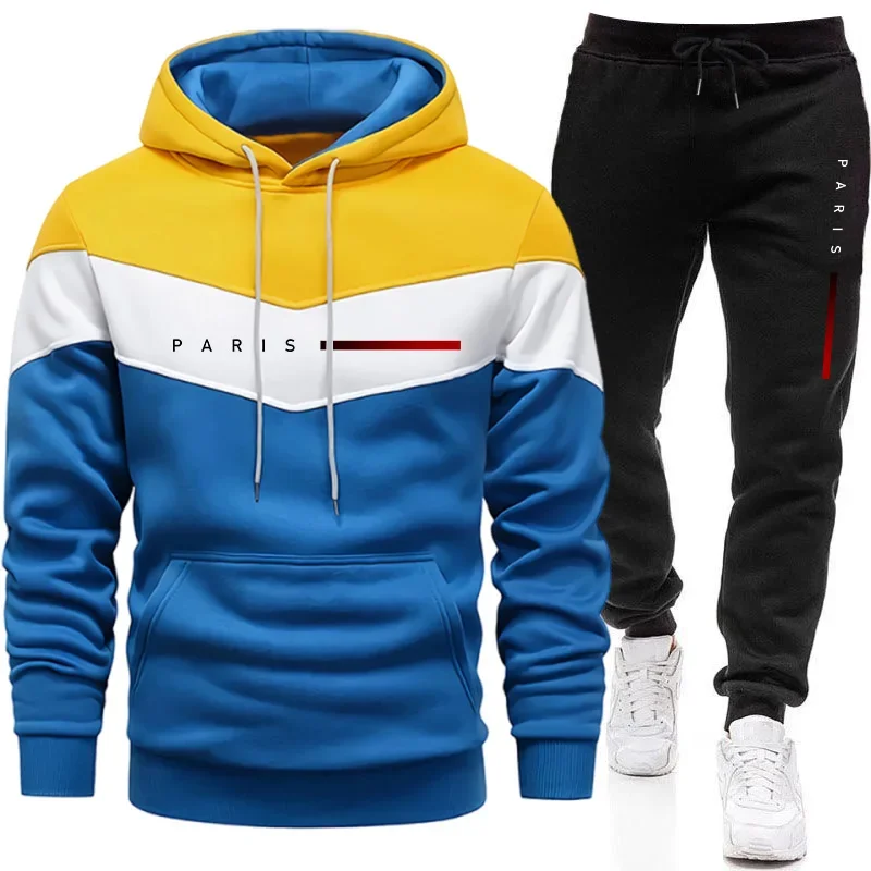 파리 패션 남성 후드티 세트 데일리 캐주얼 스포츠 후드 - Men Shoes Joggers 리뷰 및 가격