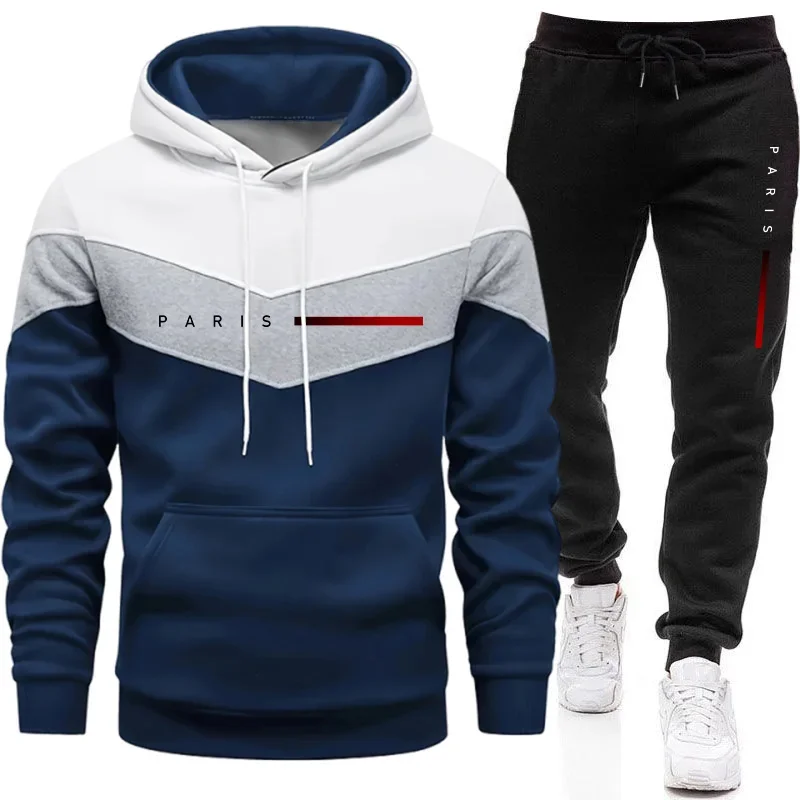 파리 패션 남성 후드티 세트 데일리 캐주얼 스포츠 후드 - Men Shoes Joggers 리뷰 및 가격