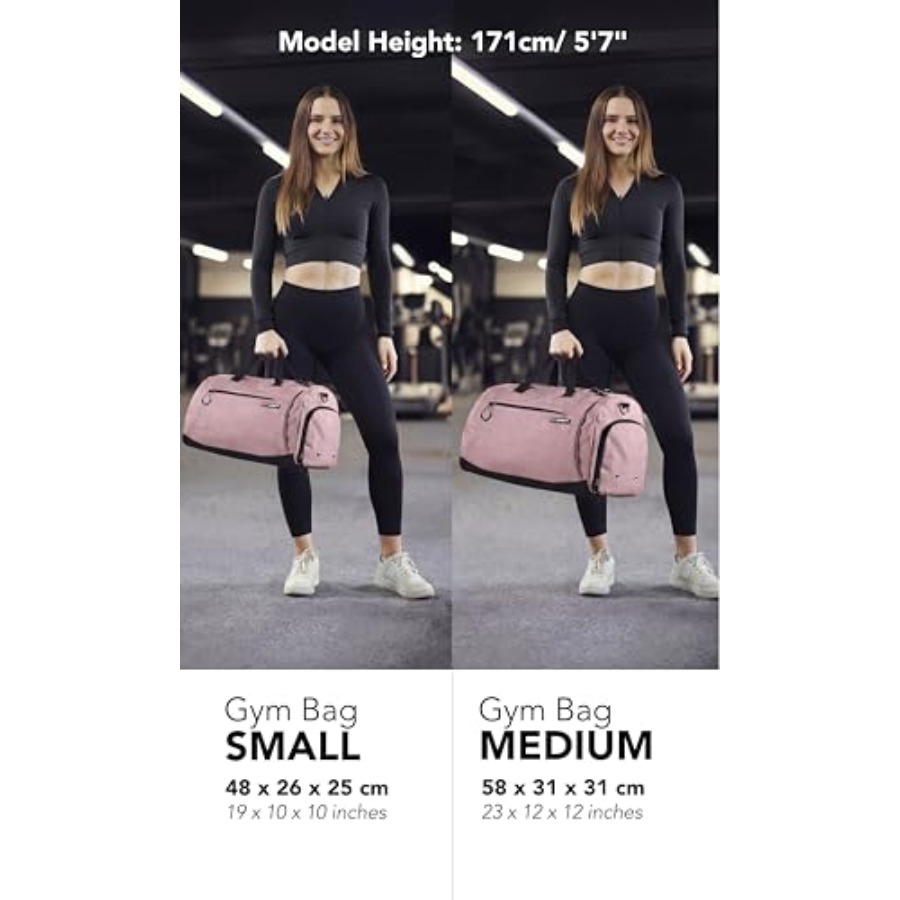 ®   신발 및 습식물품 수납공간이 있는 남녀공용 짐가 - Men'S Shoes To Women'S 리뷰 및 가격