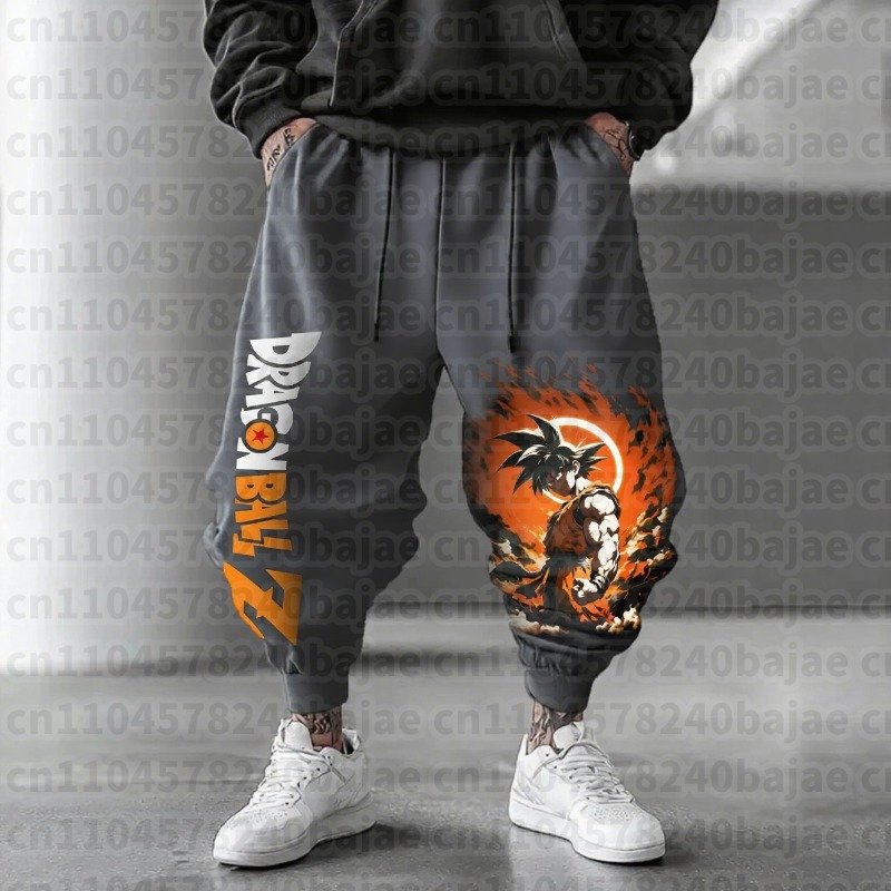 드래곤 볼 Z 애니메이션 그래픽 남성 조깅 바지 루즈핏 - Men Shoes Joggers 리뷰 및 가격