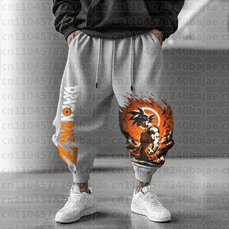 드래곤 볼 Z 애니메이션 그래픽 남성 조깅 바지 루즈핏 - Men Shoes Joggers 리뷰 및 가격