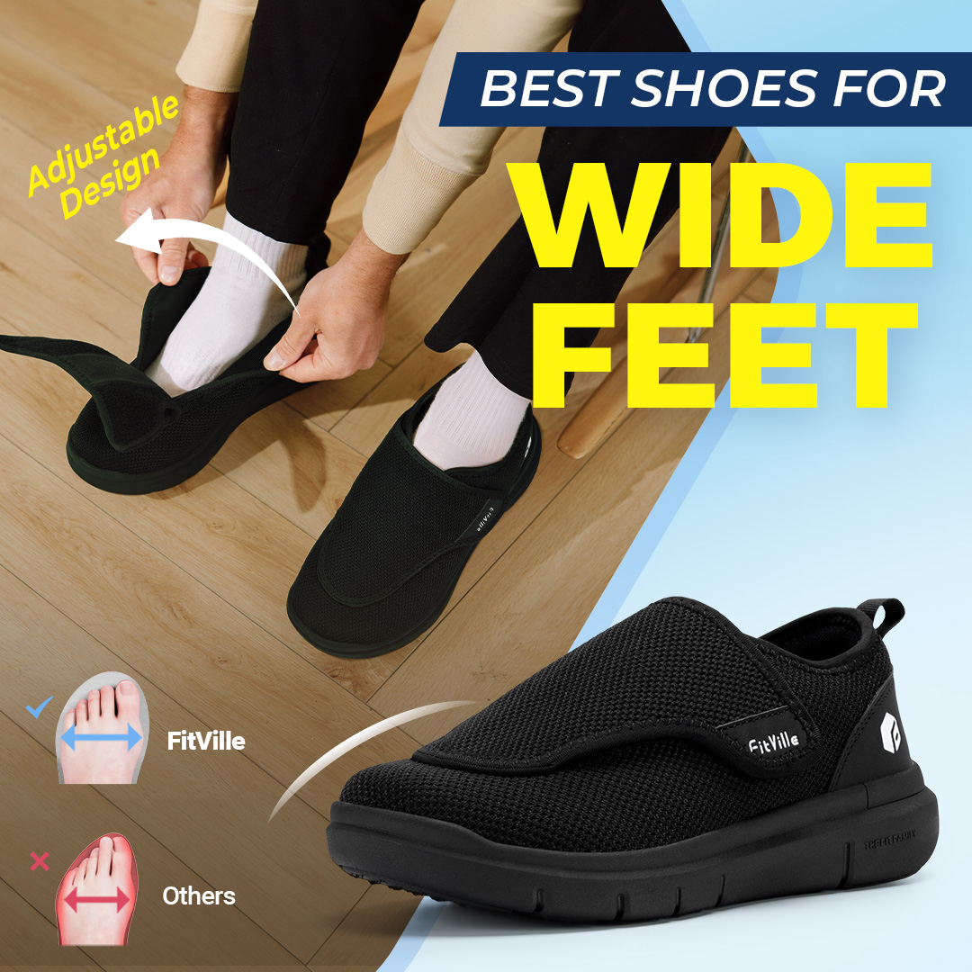 핏빌 엑스트라 와이드 남성용 당뇨병 환자용 신발, 노인 - Men'S Shoes Diabetic 리뷰 및 가격